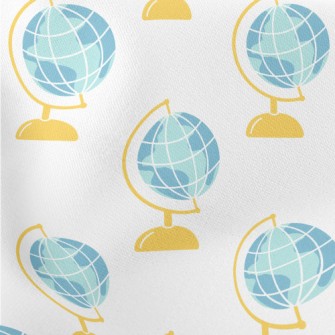 A Must-have Globe For School Lightweight Cotton Poplin