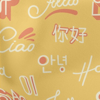 Interesting Languages Lightweight Cotton Poplin