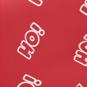 Bright HO Text Midweight Cotton Poplin