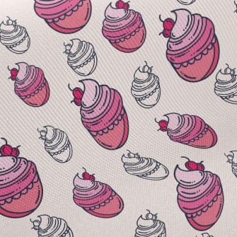 Cherry Cream Cake Twill