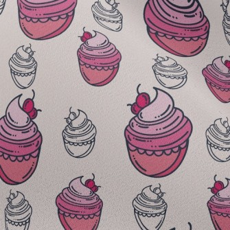 Cherry Cream Cake Chiffon