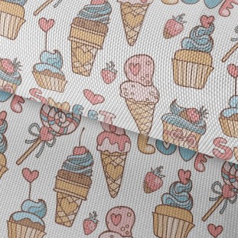 Dessert Food Collection Waterproof Oxford