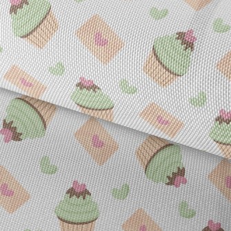 Tea Cake And Valentine's D Waterproof Oxford