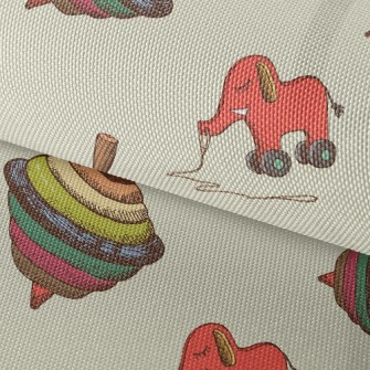 Toy Top And Elephant Waterproof Oxford