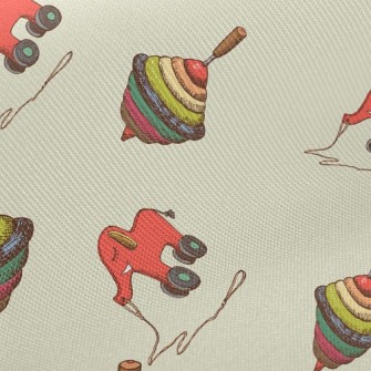 Toy Top And Elephant Twill