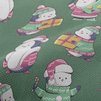 Christmas Activity Penguin Performance Linen