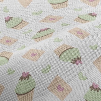 Tea Cake And Valentine's D Performance Linen