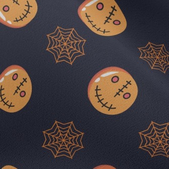 Round Face And Spider Web Chiffon
