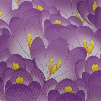 Purple Crocus Chiffon
