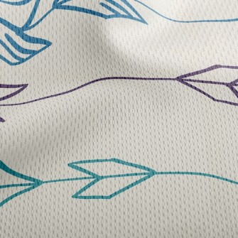 Arrows And Arrows Athletic Mesh Flat Back