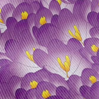 Purple Crocus Standard Corduroy