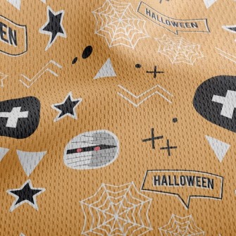 Mummies And Geometry Athletic Mesh Flat Back