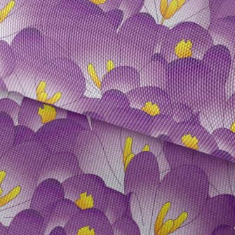 Purple Crocus Waterproof Oxford