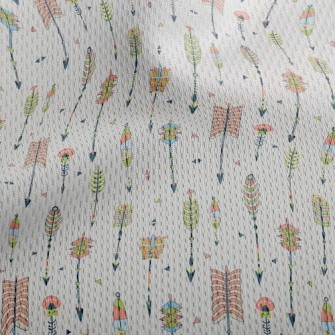 Various Arrows Athletic Mesh Flat Back