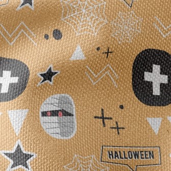 Mummies And Geometry Waterproof Canvas