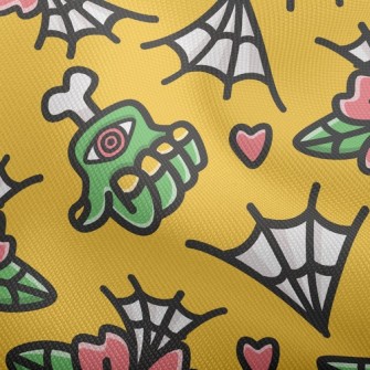 Doodle Flowers And Spider Webs Dobby