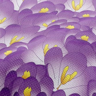 Purple Crocus Performance Linen