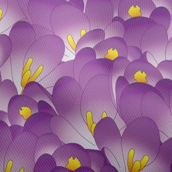 Purple Crocus Dobby