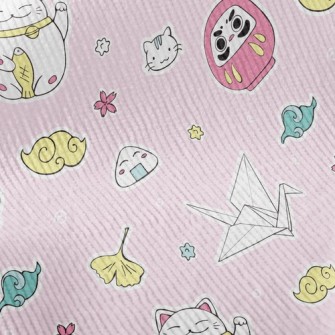 Cartoon Japanese Amulet Standard Corduroy