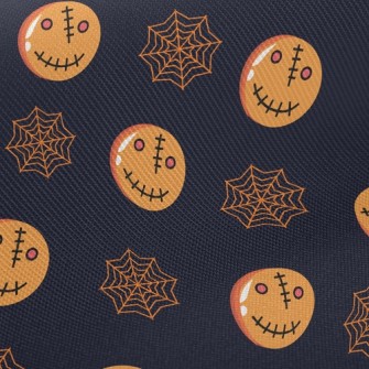 Round Face And Spider Web Twill