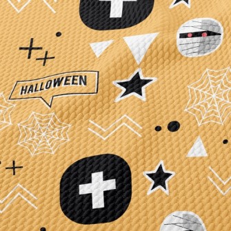 Mummies And Geometry Birdseye Piqué