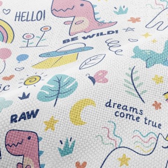 Cute Dinosaur Unicorn Performance Linen