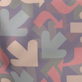 Curved Colored Arrows Stretch Ponte