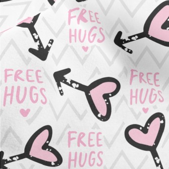 Hug The Love Arrow Micro Fleece