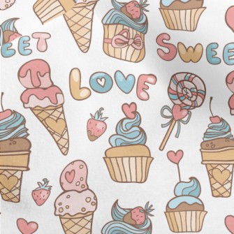 Dessert Food Collection Micro Fleece
