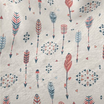 Feather Arrow Minky