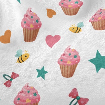 Candy And Bees And Hairpins Minky