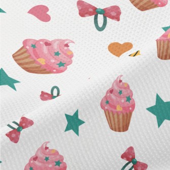 Candy And Bees And Hairpins Piqué