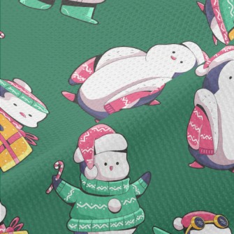 Christmas Activity Penguin Piqué