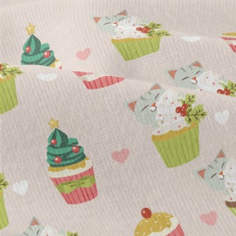 Cute Cat And Christmas Decorat Modern Jersey
