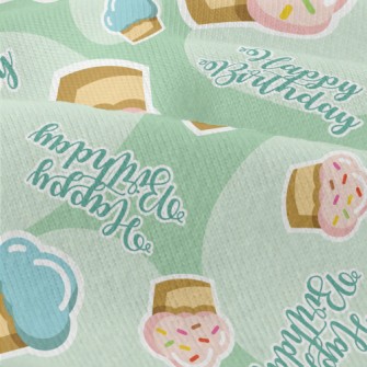 Happy Birthday Cake Modern Jersey