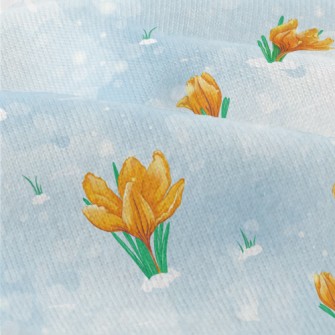 Orange Tulips In The Snow Modern Jersey