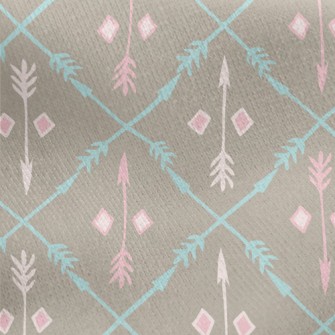 Arrangement Of Arrows Jersey Backed Fleece