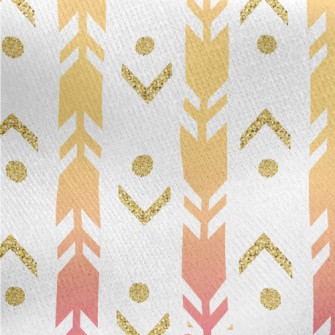 Bling Arrow Jersey Backed Fleece