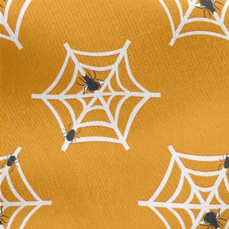 Spiders And Cobwebs Jersey Backed Fleece