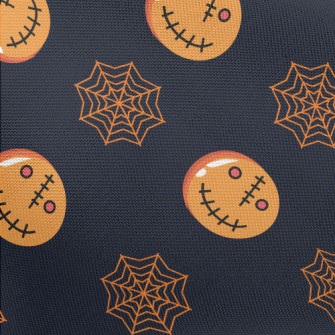 Round Face And Spider Web Pongee