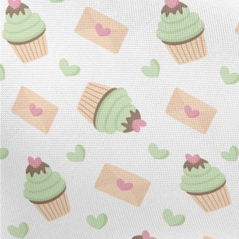 Tea Cake And Valentine's D Pongee