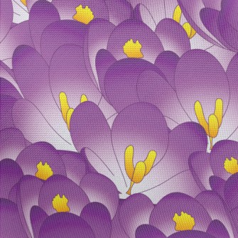 Purple Crocus Pongee