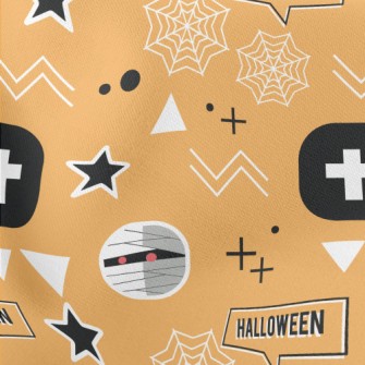 Mummies And Geometry Lightweight Cotton Poplin