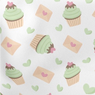 Tea Cake And Valentine's D Lightweight Cotton Poplin