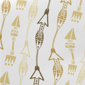 Ethnic Golden Arrow Midweight Cotton Poplin