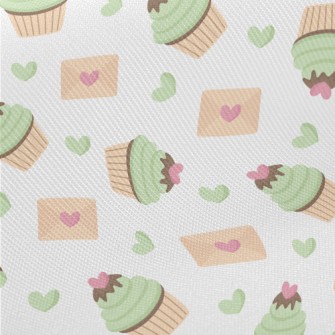 Tea Cake And Valentine's D Midweight Cotton Poplin