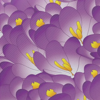 Purple Crocus Midweight Cotton Poplin