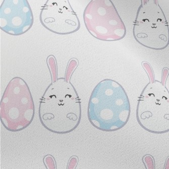 Cute Bunny Eggs Chiffon
