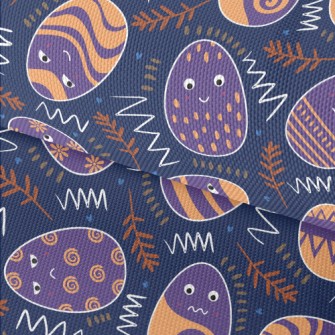 Naughty Expression Easter Eggs Waterproof Oxford