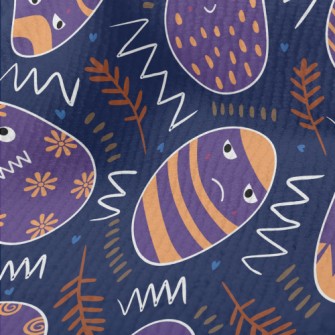 Naughty Expression Easter Eggs Terry